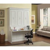 Allegra Queen Size Portrait Wall Bed With Internal Storage