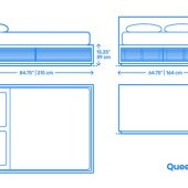 Average Dimensions Of A Queen Size Bed