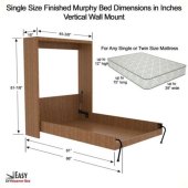 Diy Twin Murphy Bed Kit