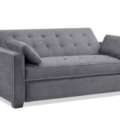 Serta Augustine Queen Sofa Bed In Grey