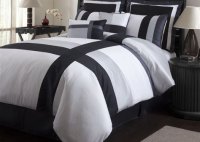 Black White Gray Bedding Sets
