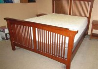 Mission Style Queen Size Bed Frame