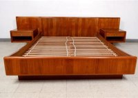 Teak Wood Platform Bed Queen