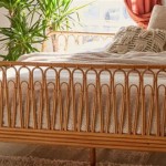 Boho Wooden Bed Frame Queen