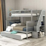 Bunk Beds Full Over Queen With Stairs