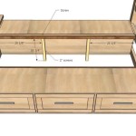 Diy King Size Platform Bed With Storage Plans