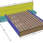 Floating Bed Frame Queen Plans