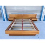Jesper Teak Queen Platform Bed