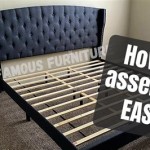 Platform Bed Frame Queen Instructions