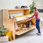 Queen Murphy Bed With Desk Plans