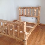 Queen Size Log Bed Frame