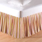 Striped Bed Skirts Queen