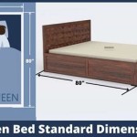 What Is The Length Of A Queen Size Bed Rail
