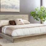 Wood Queen Platform Bed No Headboard